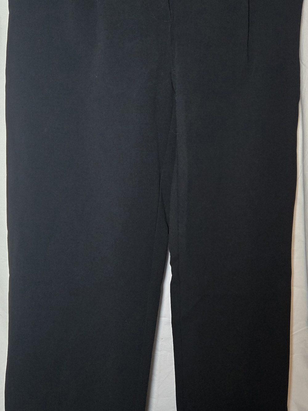 DKNY Black Straight Leg Dress Pants